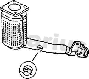 Klarius 321899 - Catalyseur cwaw.fr