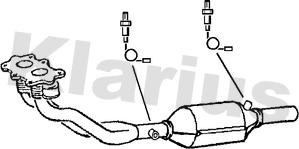 Klarius 321318 - Catalyseur cwaw.fr