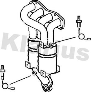 Klarius 321739 - Catalyseur cwaw.fr