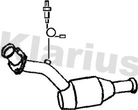 Klarius 323447 - Catalyseur cwaw.fr