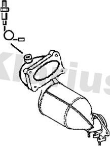 Klarius 323682 - Catalyseur cwaw.fr