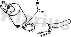 Klarius 323038 - Catalyseur cwaw.fr