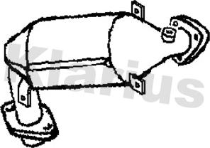 Klarius 322998 - Catalyseur cwaw.fr