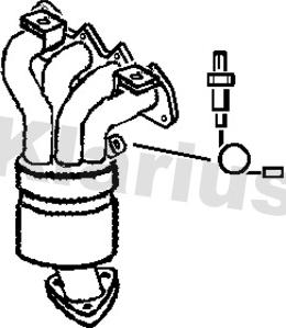 Klarius 322609 - Catalyseur cwaw.fr