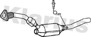 Klarius 322006 - Catalyseur cwaw.fr