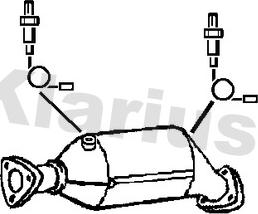 Klarius 322035 - Catalyseur cwaw.fr