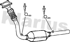 Klarius 322314 - Catalyseur cwaw.fr