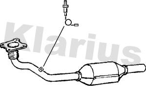 Klarius 322379 - Catalyseur cwaw.fr