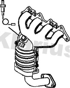 Klarius 322256 - Catalyseur cwaw.fr