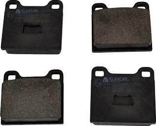 Klaxcar France 24951z - Kit de plaquettes de frein, frein à disque cwaw.fr