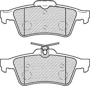 Klaxcar France 24919z - Kit de plaquettes de frein, frein à disque cwaw.fr