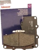 Klaxcar France 24557z - Kit de plaquettes de frein, frein à disque cwaw.fr