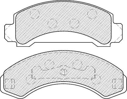 Klaxcar France 24611z - Kit de plaquettes de frein, frein à disque cwaw.fr