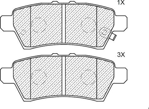 Klaxcar France 24630z - Kit de plaquettes de frein, frein à disque cwaw.fr