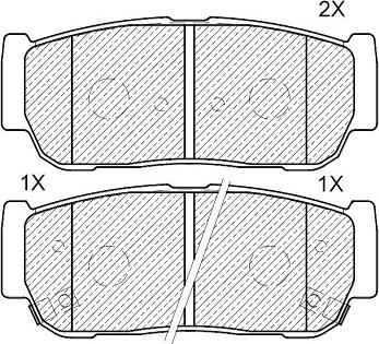 Klaxcar France 24620z - Kit de plaquettes de frein, frein à disque cwaw.fr