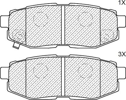 Klaxcar France 24670z - Kit de plaquettes de frein, frein à disque cwaw.fr