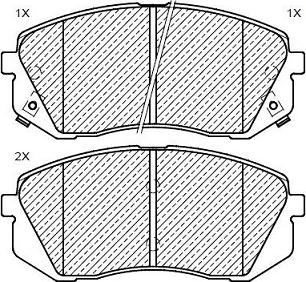 Klaxcar France 24194z - Kit de plaquettes de frein, frein à disque cwaw.fr