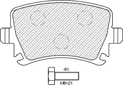 Klaxcar France 24147z - Kit de plaquettes de frein, frein à disque cwaw.fr