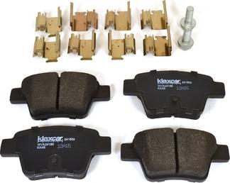 Klaxcar France 24183z - Kit de plaquettes de frein, frein à disque cwaw.fr