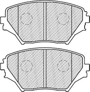 Klaxcar France 24124z - Kit de plaquettes de frein, frein à disque cwaw.fr