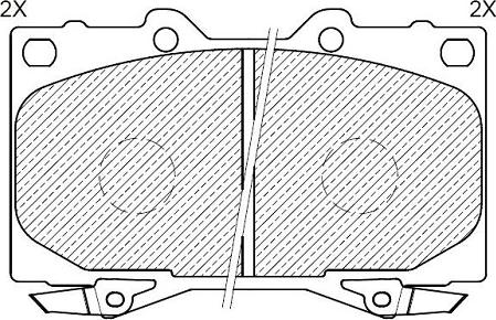 Klaxcar France 24123z - Kit de plaquettes de frein, frein à disque cwaw.fr