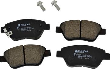 Klaxcar France 24174z - Kit de plaquettes de frein, frein à disque cwaw.fr