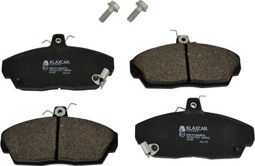 Klaxcar France 24854z - Kit de plaquettes de frein, frein à disque cwaw.fr