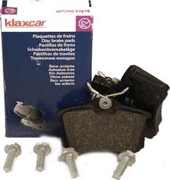 Klaxcar France 24863z - Kit de plaquettes de frein, frein à disque cwaw.fr