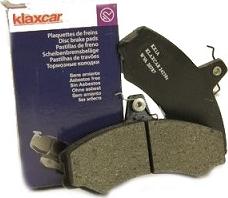 Klaxcar France 24239z - Kit de plaquettes de frein, frein à disque cwaw.fr