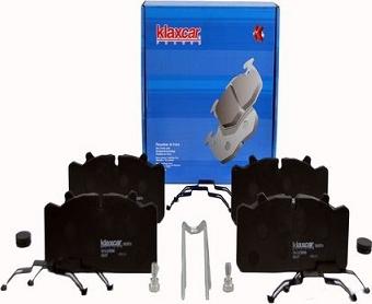 Klaxcar France 26207z - Kit de plaquettes de frein, frein à disque cwaw.fr