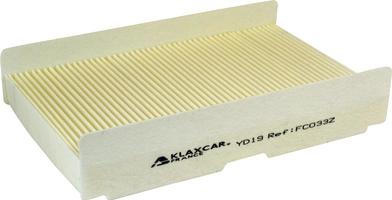 Klaxcar France FC033z - Filtre, air de l'habitacle cwaw.fr