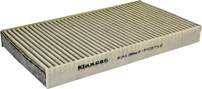 Klaxcar France FC071z - Filtre, air de l'habitacle cwaw.fr