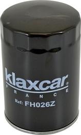 Klaxcar France FH026z - Filtre à huile cwaw.fr