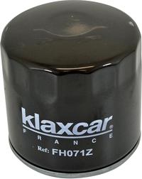 Klaxcar France FH071z - Filtre à huile cwaw.fr