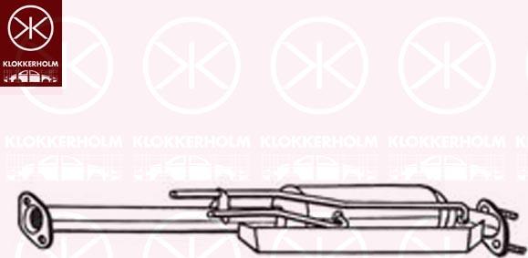 Klokkerholm 095-350 - Filtre à particules / à suie, échappement cwaw.fr