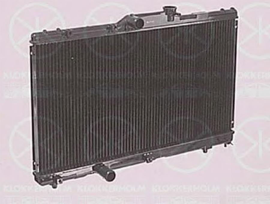 Klokkerholm 8112302147 - Radiateur, refroidissement du moteur cwaw.fr