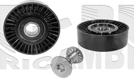 KM International FI9090 - Poulie renvoi / transmission, courroie trapézoïdale à nervures cwaw.fr