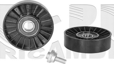 KM International FI6400 - Poulie renvoi / transmission, courroie trapézoïdale à nervures cwaw.fr