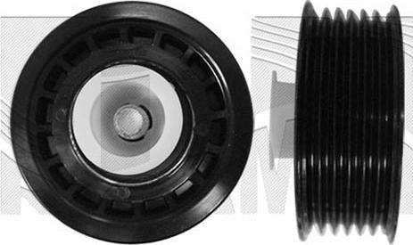 KM International FI14730 - Poulie renvoi / transmission, courroie trapézoïdale à nervures cwaw.fr