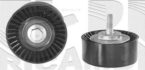 KM International FI11340 - Poulie renvoi / transmission, courroie trapézoïdale à nervures cwaw.fr