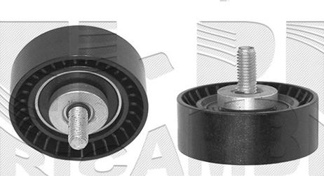 KM International FI7990 - Poulie renvoi / transmission, courroie trapézoïdale à nervures cwaw.fr