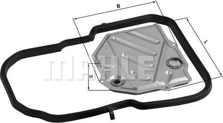 KNECHT HX 46D2 - Filtre hydraulique, boîte automatique cwaw.fr