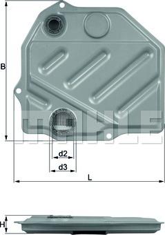 KNECHT HX 46 - Filtre hydraulique, boîte automatique cwaw.fr