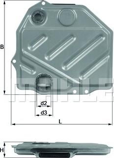 KNECHT HX 48 - Filtre hydraulique, boîte automatique cwaw.fr