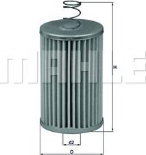 KNECHT HX 4 - Filtre hydraulique, boîte automatique cwaw.fr