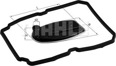 KNECHT HX 81D - Filtre hydraulique, boîte automatique cwaw.fr