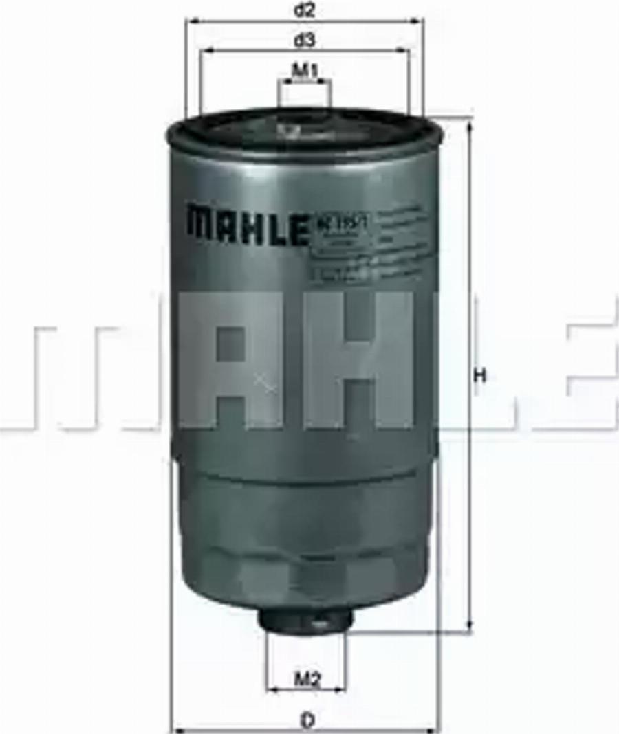 KNECHT KC 195/1 - Filtre à carburant cwaw.fr