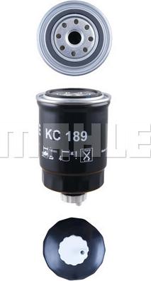 KNECHT KC 189 - Filtre à carburant cwaw.fr