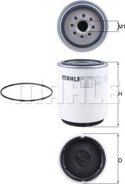 KNECHT KC 377D - Filtre à carburant cwaw.fr