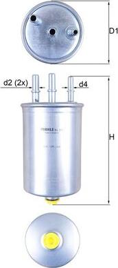 KNECHT KL 511 - Filtre à carburant cwaw.fr